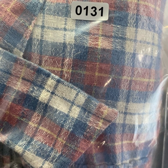 Falls Creek Men's Shirt Size Small Short Sleeve Button Up Textured Plaid NWT - Picture 9 of 11